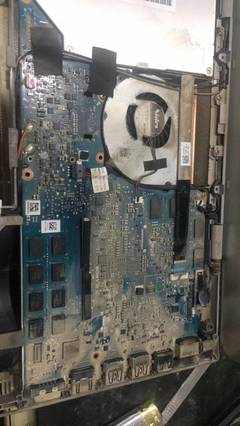 武汉华硕笔记本电脑主板进水维修全解析 专业方法与注意事项